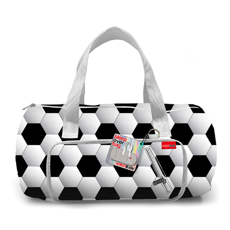 Lightweight Foldable Sleepover Bag - Soccer - Give Wink