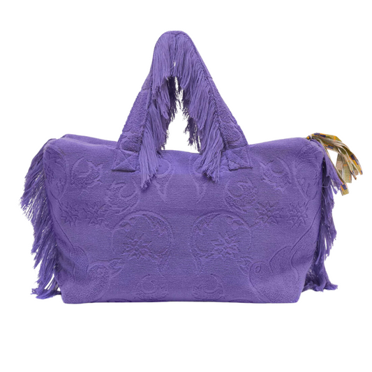 Hippy Socco Terry Large Tote - Iris - Give Wink