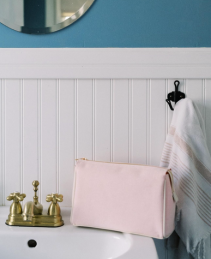 Luxe Linen Pouches - Pink - Give Wink