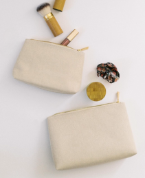 Luxe Linen Pouches - Beige - Give Wink