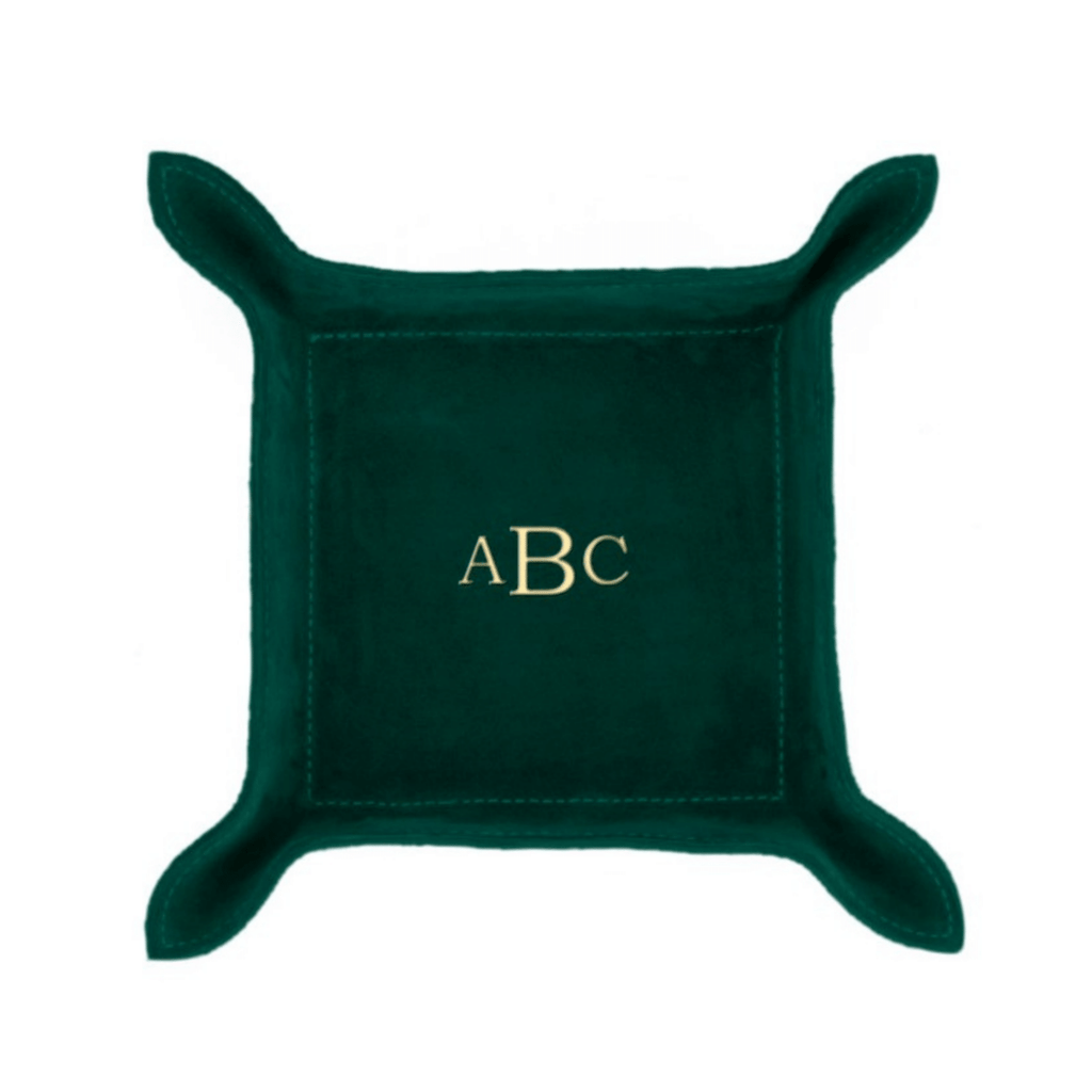 Suede Valet Tray - Give Wink