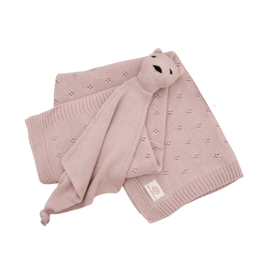 Knit & Lovie Set - Trefle Cameo Pink - Give Wink