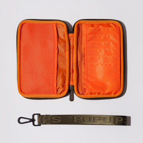 Neoprene Passport Wallet - Give Wink