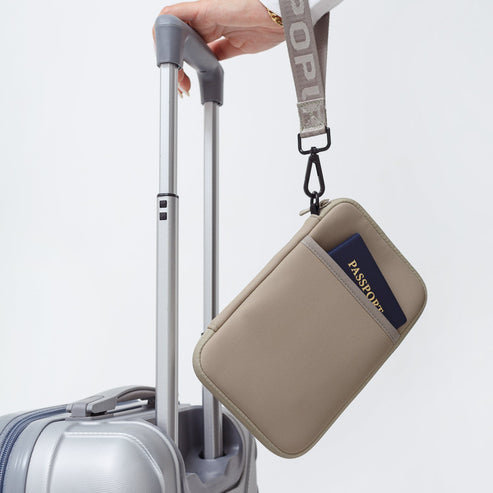 Neoprene Passport Wallet - Give Wink