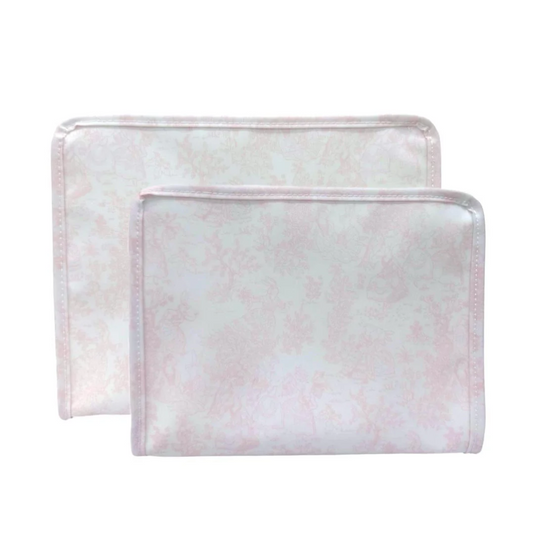 Personalized Nylon Pink Toile Duet - Give Wink