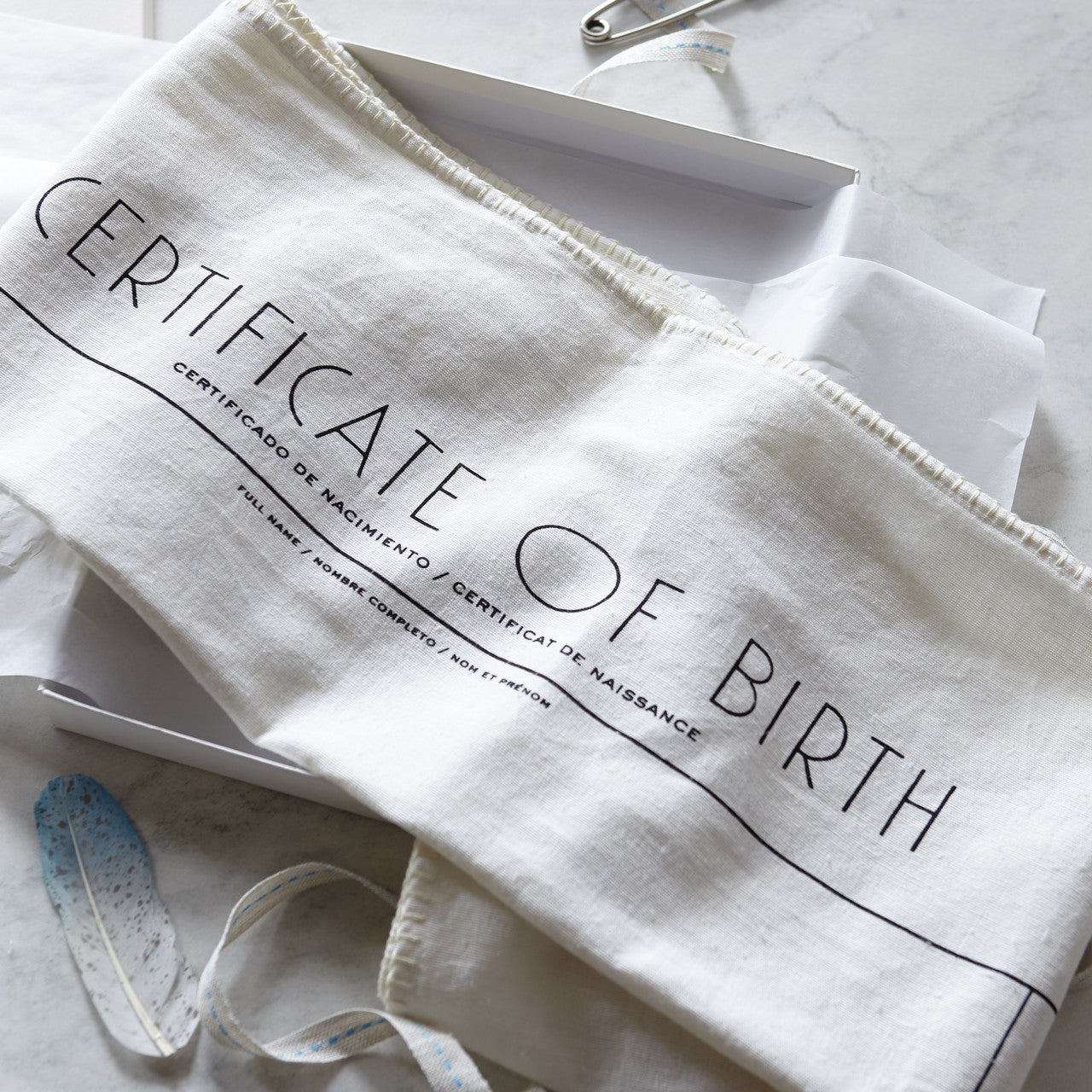 Personalized Heirloom Swaddler - Give Wink