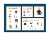 Legally Correct Boy Personalized Kids Placemat - Give Wink
