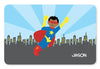 Cool Superhero Personalized Kids Placemat - Give Wink