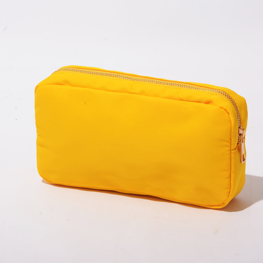 Essentials Nylon Pouch - Yellow - Give Wink