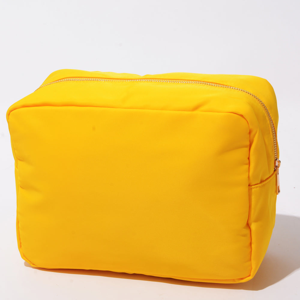 Essentials Nylon Pouch - Yellow - Give Wink