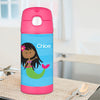 Cute Mermaid Personalized Thermos Bottle - Give Wink