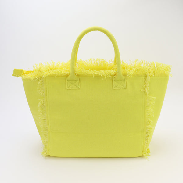 Canvas Beach Tote - Yellow - Give Wink