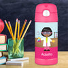 Cool Scientist Girl Personalized Thermos Bottle - Give Wink