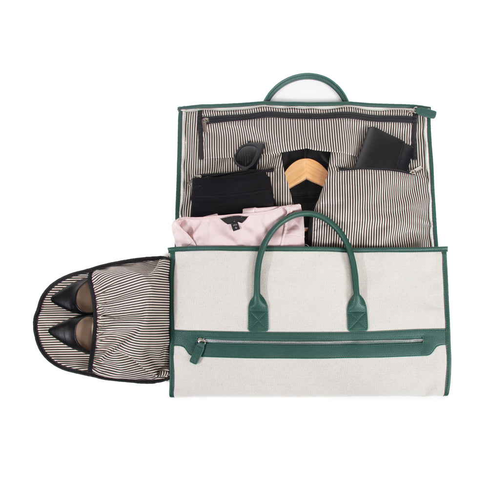 2-In-1 Garment Bag - Green - Give Wink