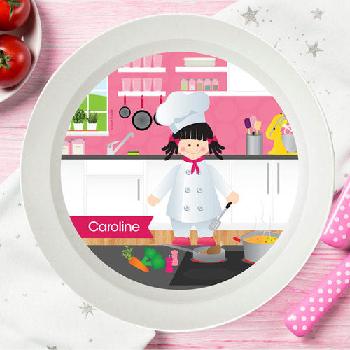 The Girl Chef Personalized Kids Bowl - Give Wink