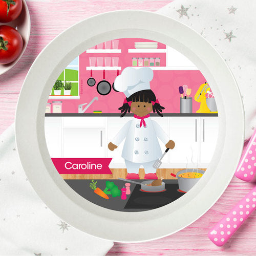 The Girl Chef Personalized Kids Bowl - Give Wink
