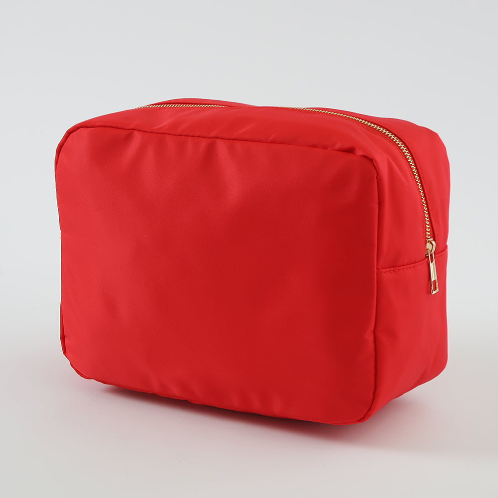 Essentials Nylon Pouch - Red - Give Wink