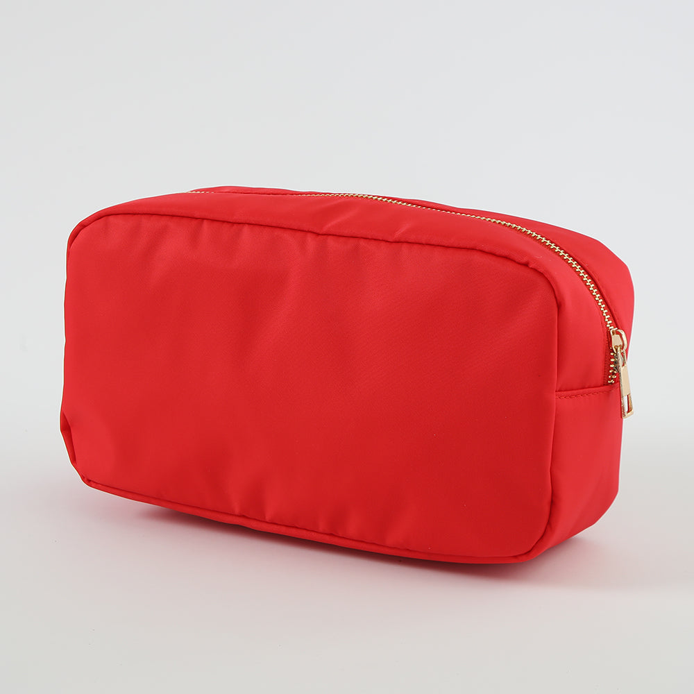 Essentials Nylon Pouch - Red - Give Wink
