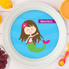 Cute Mermaid Personalized Kids Bowl - Give Wink