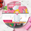The Girl Chef Personalized Kids Plates - Give Wink