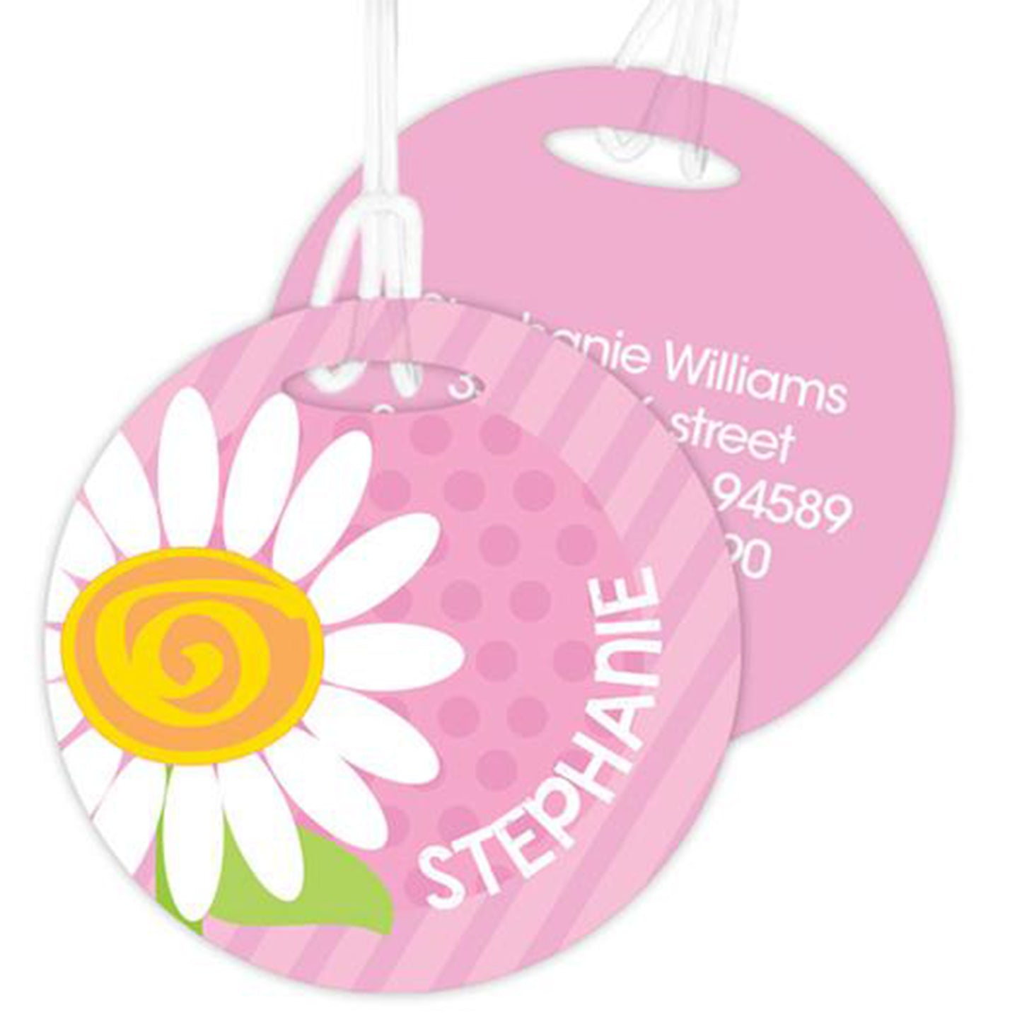 A Daisy For You Personalized Bag Tag - Give Wink
