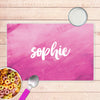 Bold Colorful Name Personalized Kids Placemat - Give Wink