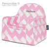 Chevron Pink Personalized Little Chair - Give Wink
