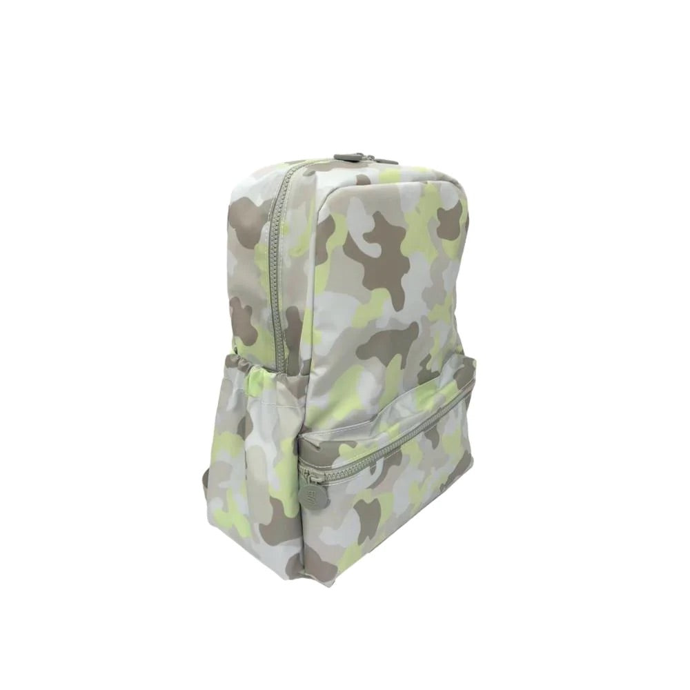 Personalized Nylon Green Camo Backpack - Give Wink