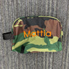 Personalized Nylon Camo Traveler Pouch - Give Wink