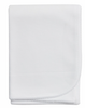 Pima Cotton Bubble Receiving Blanket - White / White - Give Wink